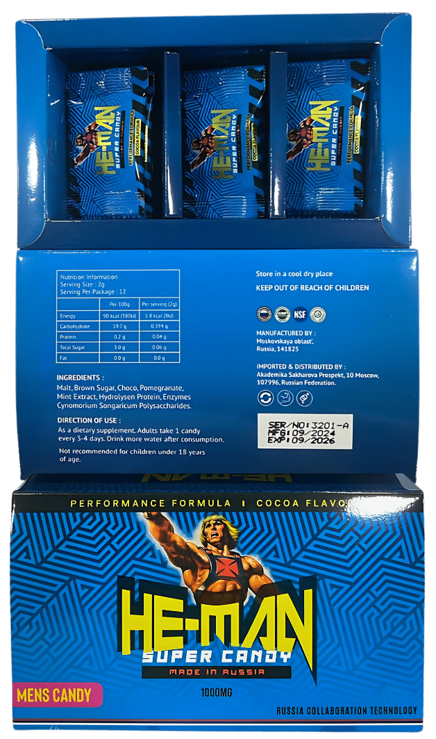 HE-MAN SUPER CANDY 2 HE MAN SUPER CANDY